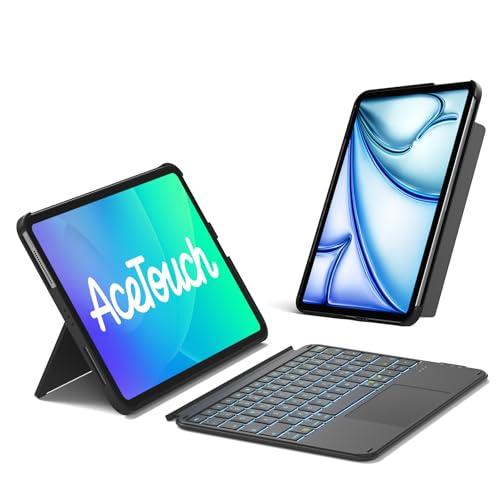 inateck keyboard ace touch ipad 11/10.9 qwertz rgb graphite