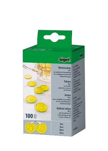 sigel value coins wm004 yellow 100 pack
