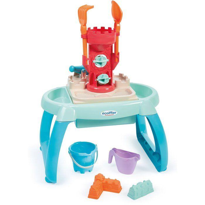 ecoiffier sand and water table 4603 9 accessories