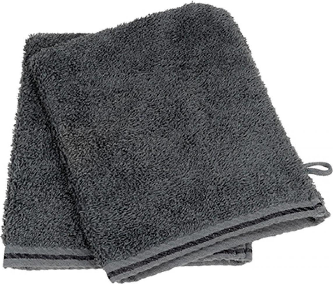 artg washcloth set 10 pack graphite 16x22cm