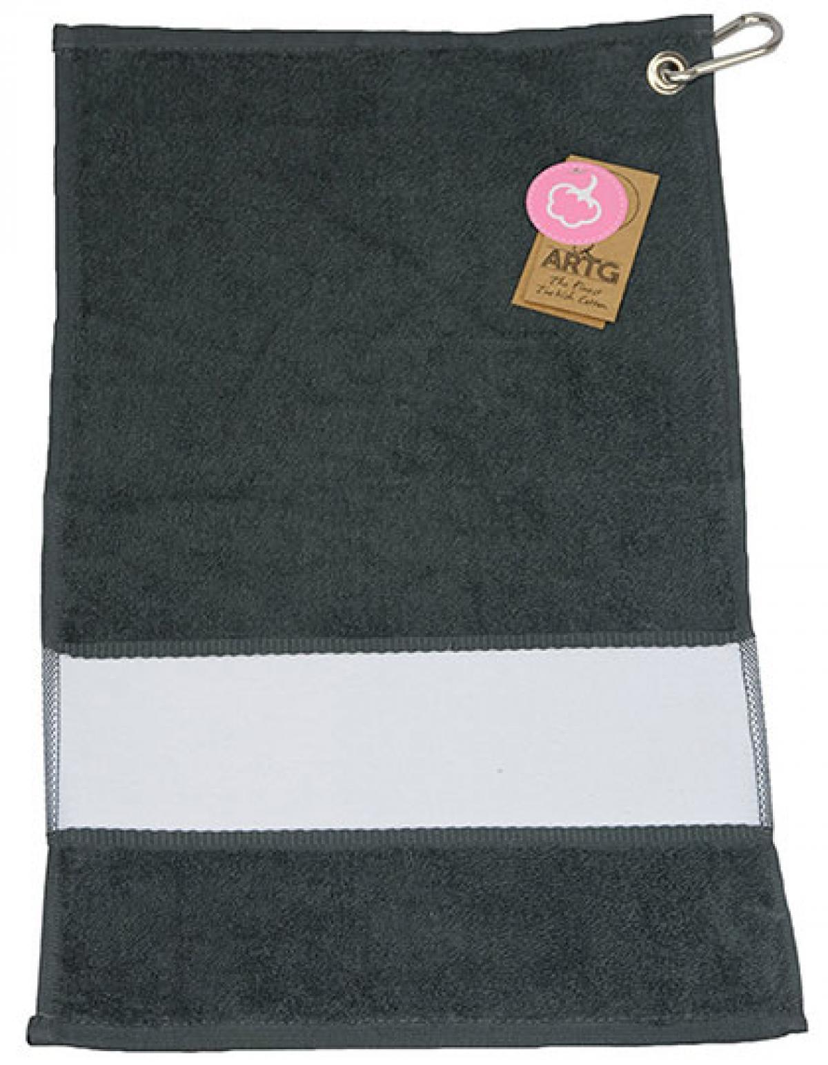 artg golf towel subli-me graphite 30x50cm