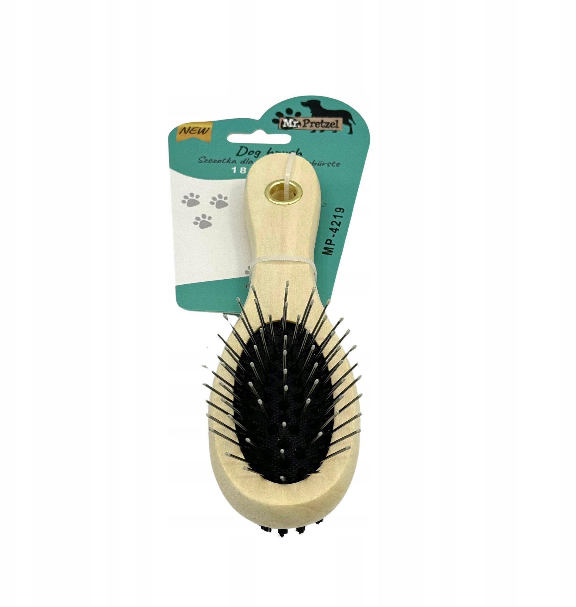 mr pretzel brush double-sided 18x5cm