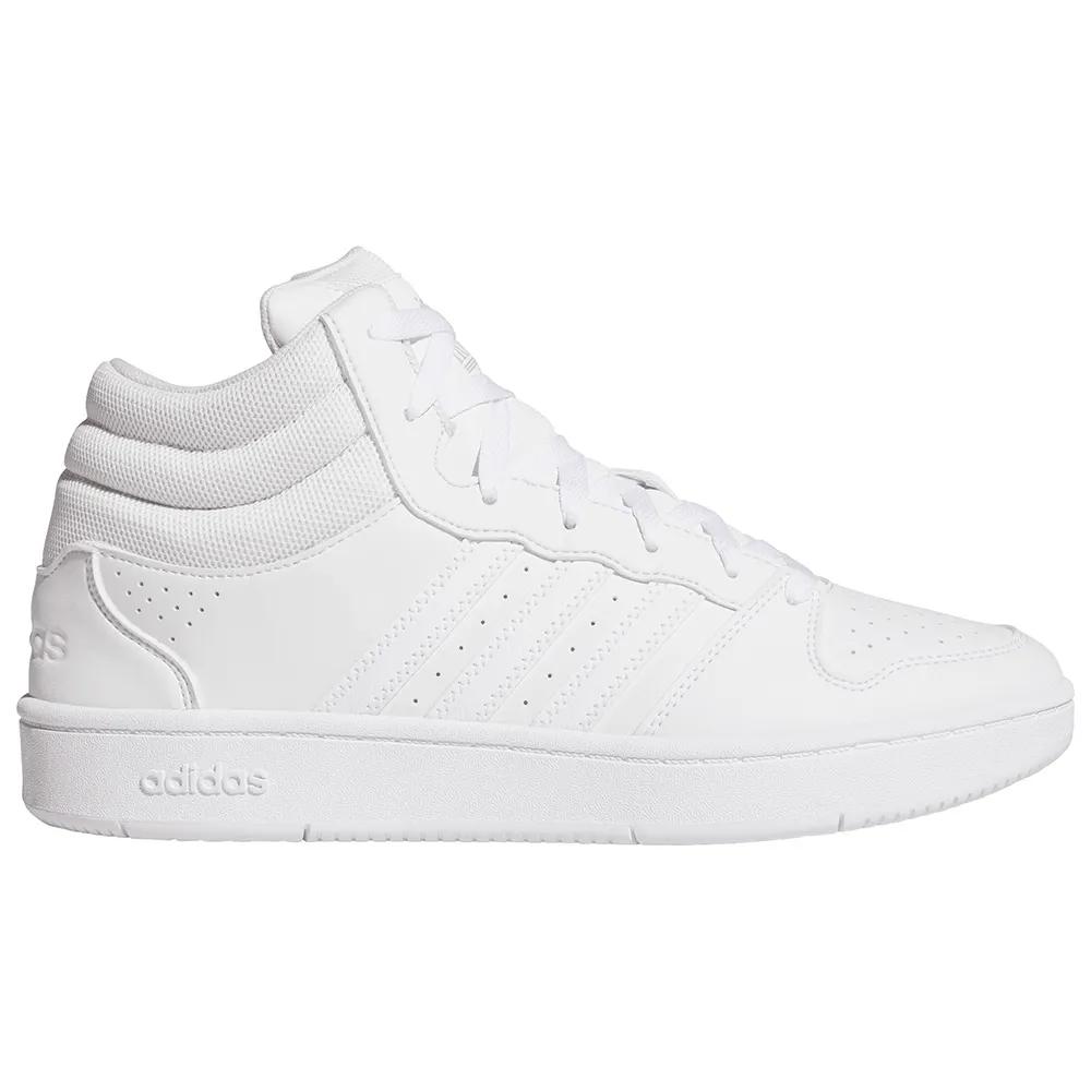 adidas sneakers hoops mid classic white 46 eu