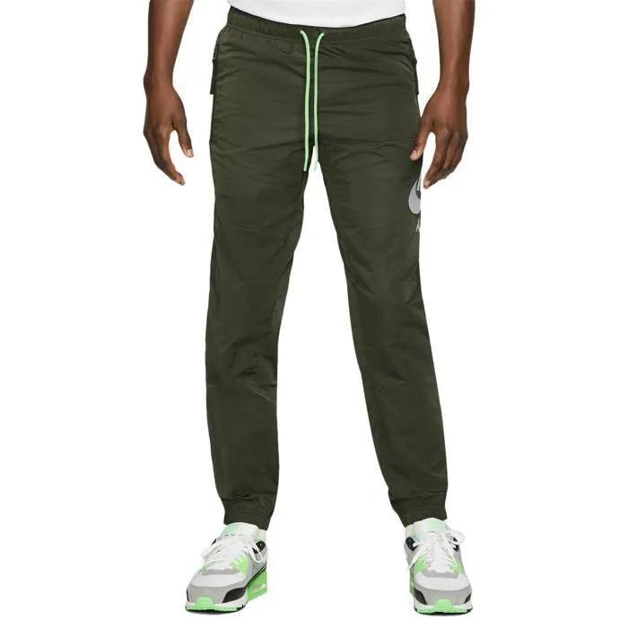 nike sweatpants nsw air woven kaki m