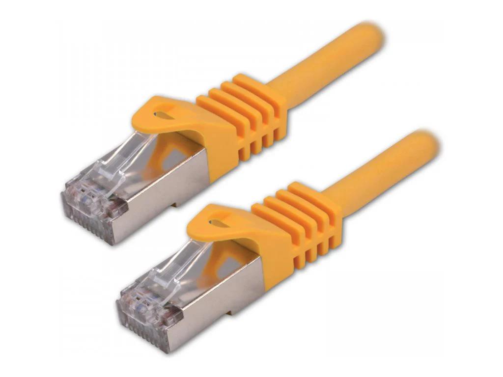 mcl network cable cat 7 s/ftp 1m yellow