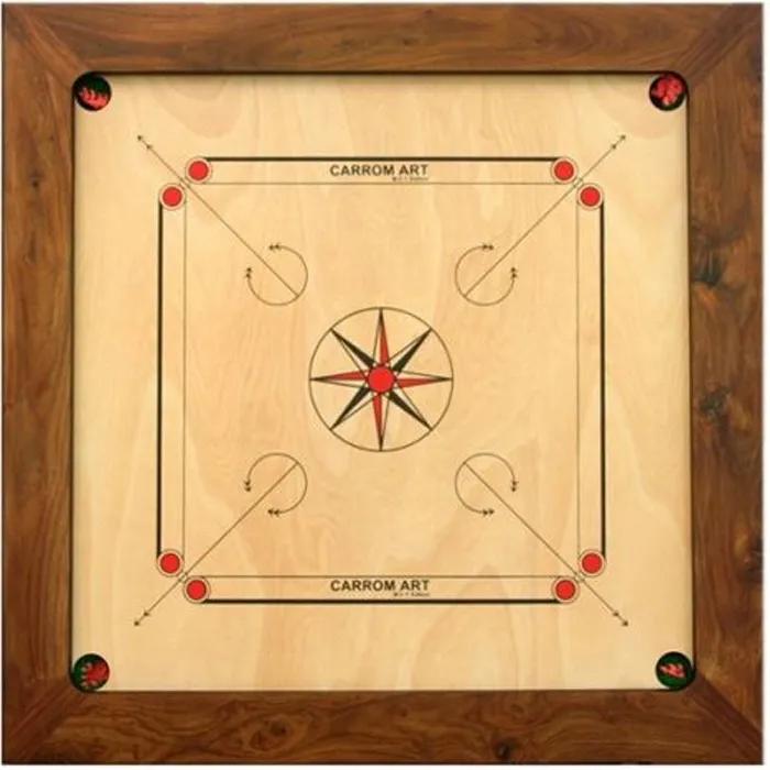synco carrom board bull dog 93x93cm