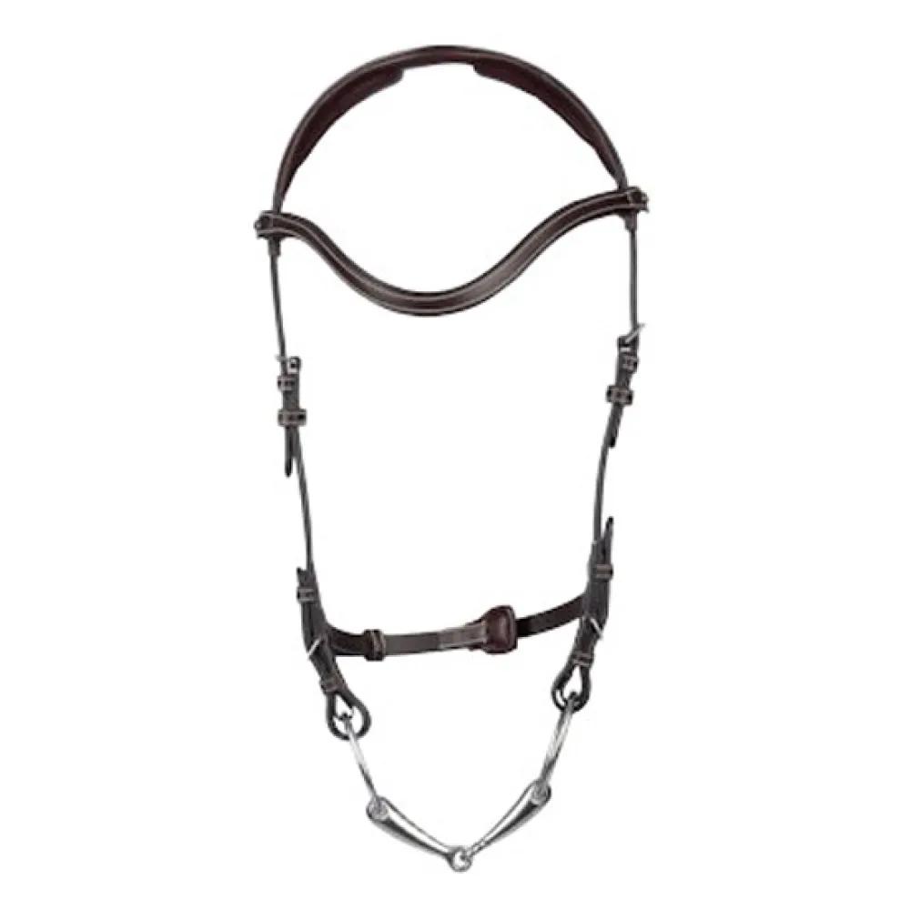 ps of sweden bridle helsinki marron pony