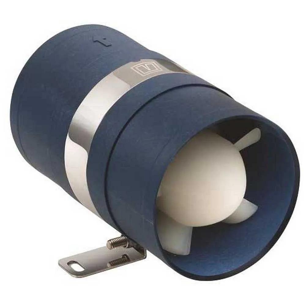 vetus extractor fan twinline 24v silver 76mm