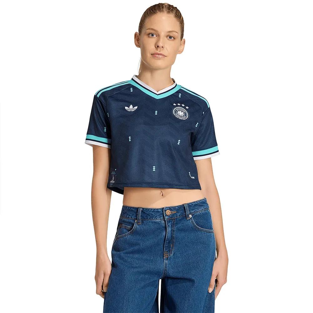 adidas cropped jersey germany 26 away climacool s
