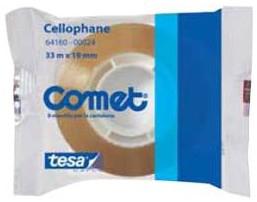 comet adhesive tape cf24 transparent 19mmx33m