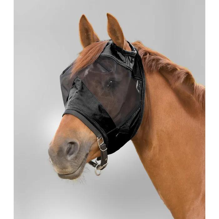 waldhausen fly mask without ears premium black shetland