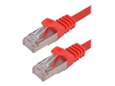 mcl network cable fcc7bmshf-0.5m/r cat7 s/ftp red 0.5m