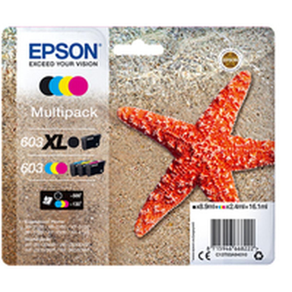 epson ink cartridge multipack 603 xl black/cyan/magenta/yellow 8 units