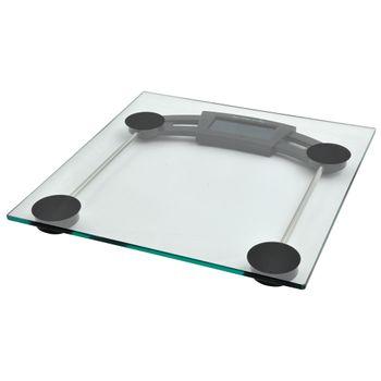 schou bathroom scale transparent 150kg