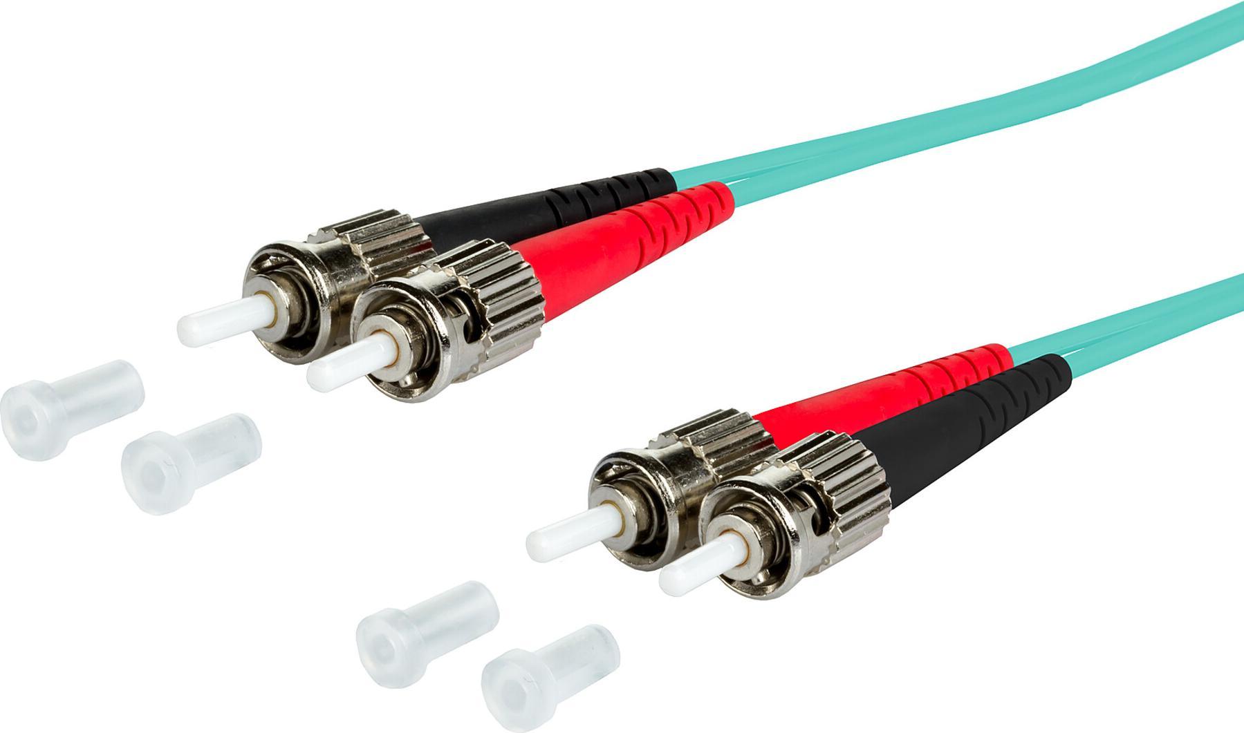 metz connect patch cable st/st 2m multimode