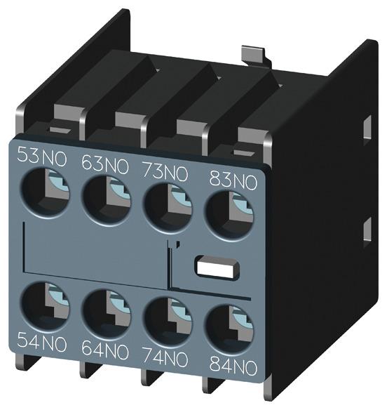siemens auxiliary contact block 4s 1 pcs