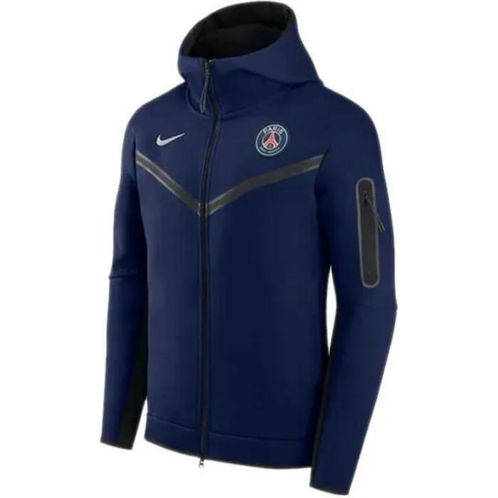 nike hoodie paris saint germain tech fleece windrunner xl