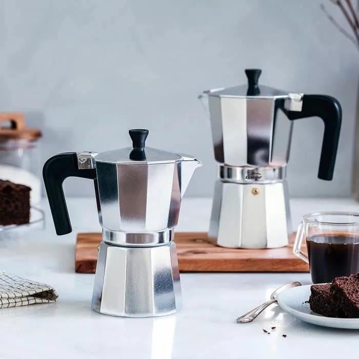 lacor stove-top coffee maker 1l aluminum