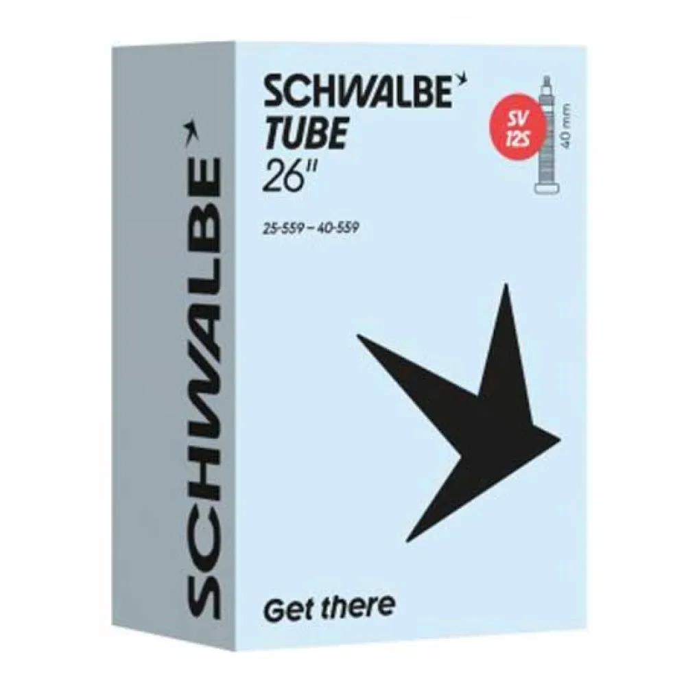 schwalbe inner tube sv12s presta 40mm 26 inch