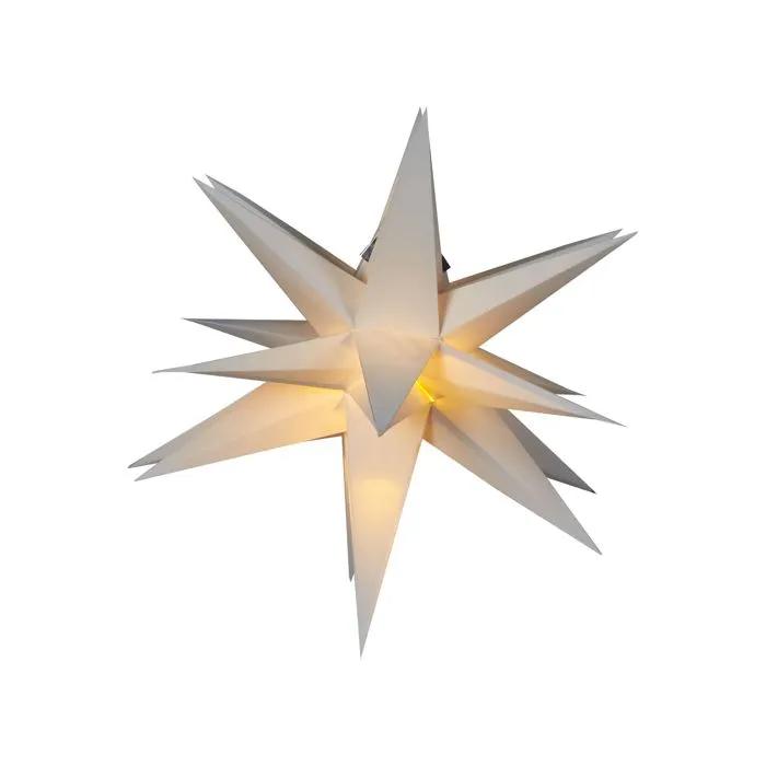 beliani decorative object bhagirathi warm white led 44cm