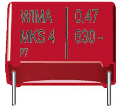 wima film capacitor mks0f031000f00kssd 100nf