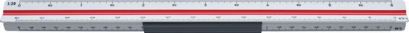 m+r triangular scale ruler 30cm