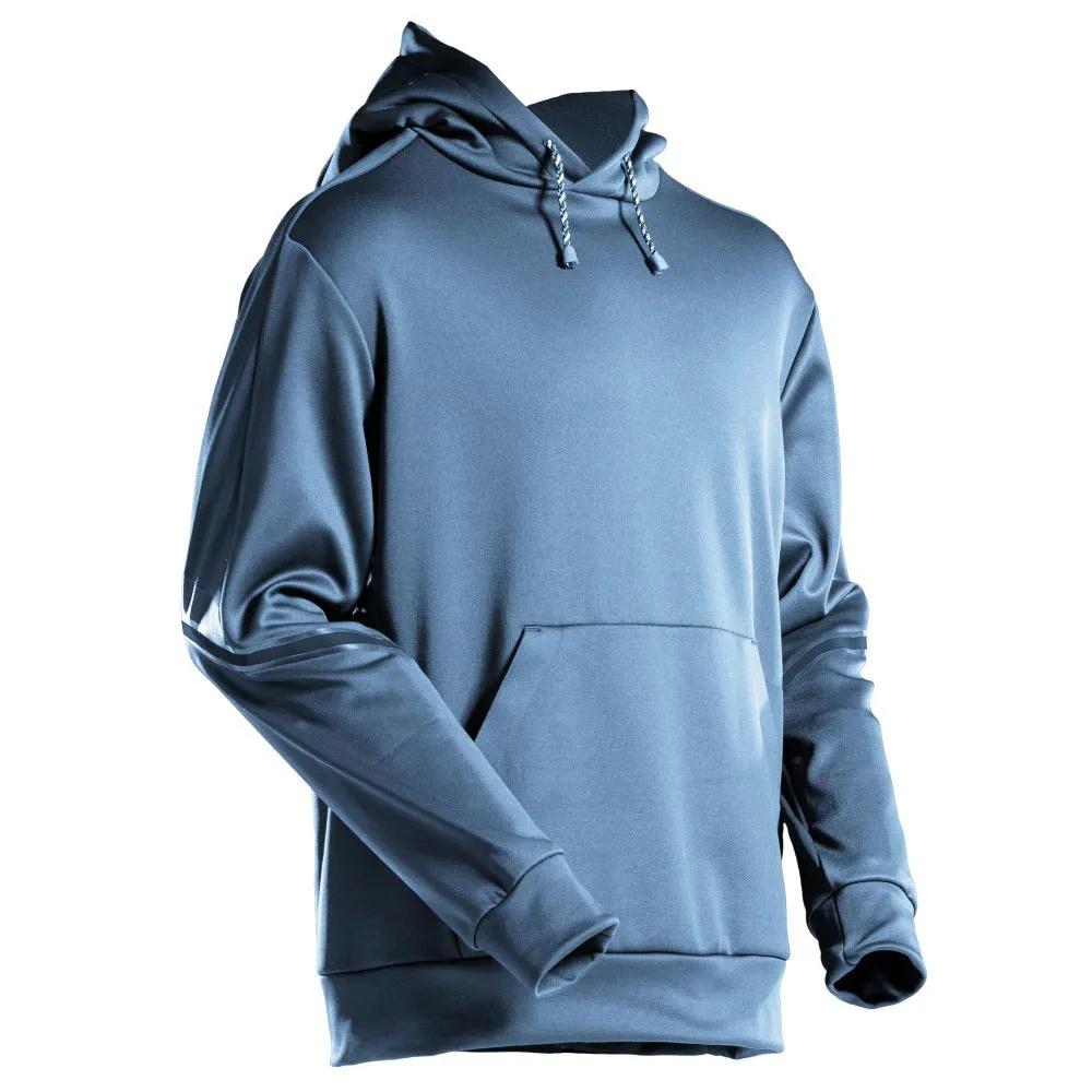 mascot hoodie customized 22286 blue 4xl