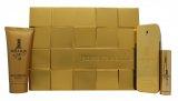 paco rabanne gift set 1 million edt 100ml + mini edt 15ml + shower gel 100ml
