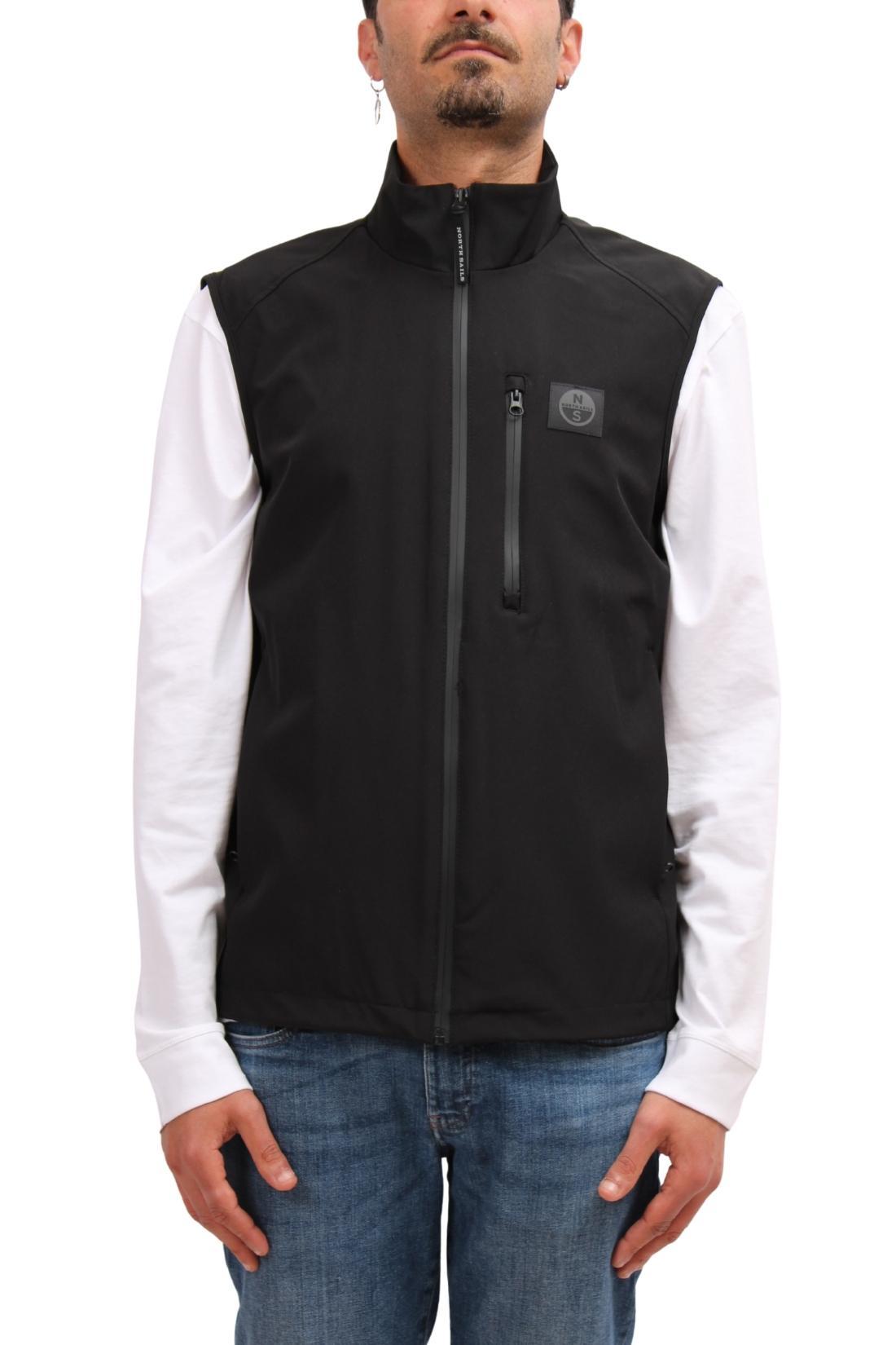 north sails sleeveless jacket regular black 3xl