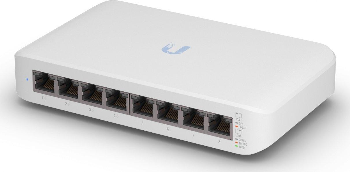 ubiquiti managed switch lite 8 poe 4 poe+