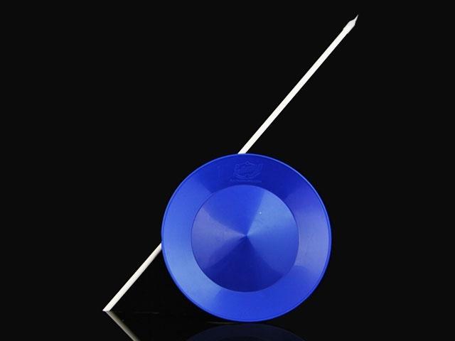 unknown juggling plate set soft blue