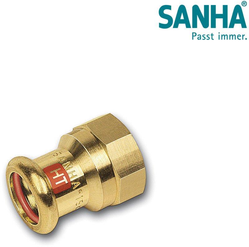 sanha transition fitting gw 28x1 copper
