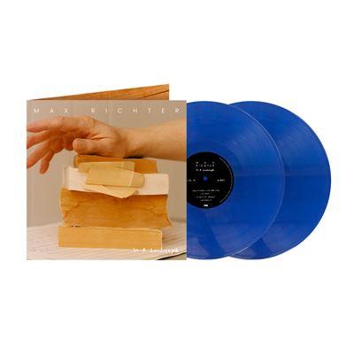 max richter vinyl album in a landscape limited edition blue