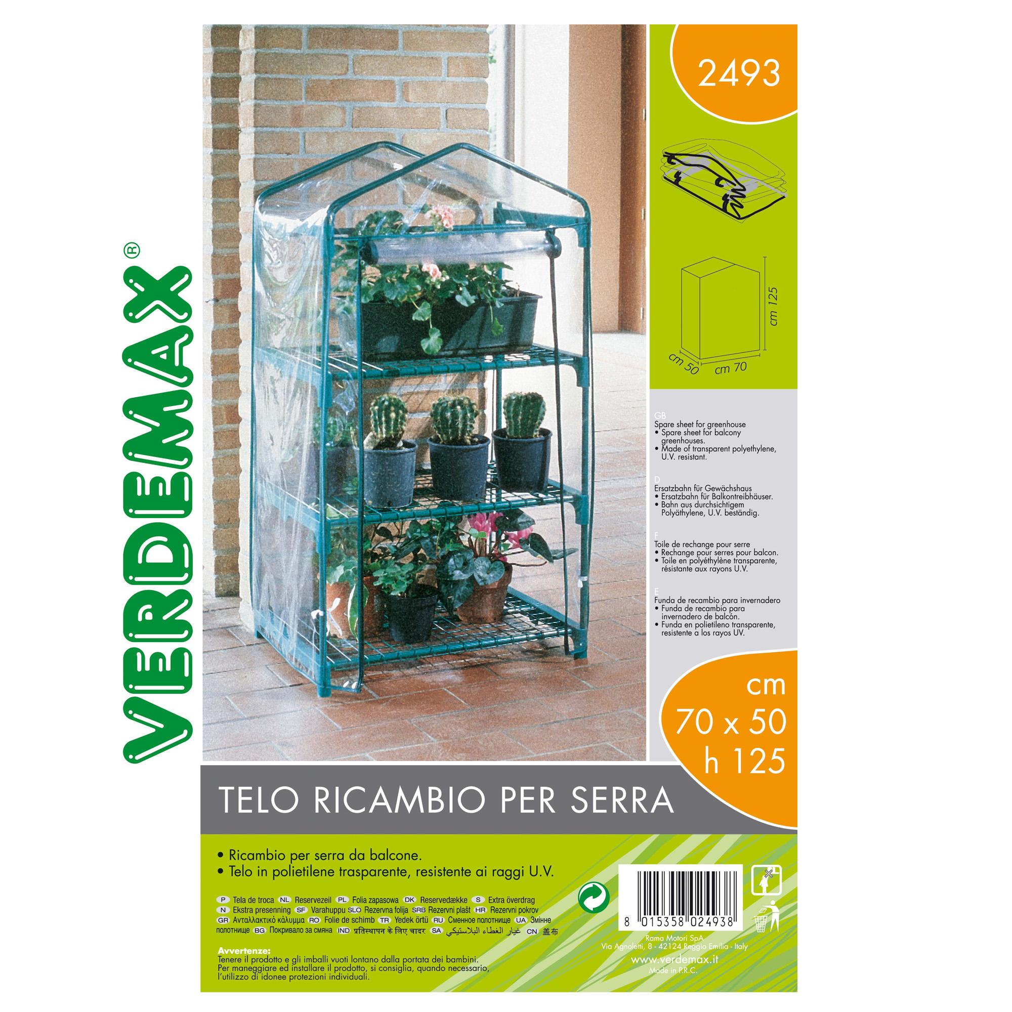 verdemax replacement cover greenhouse azalea 3 shelves