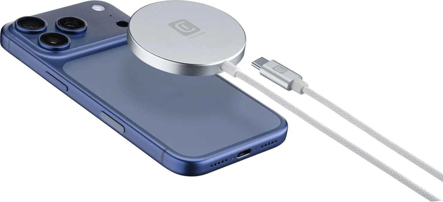 cellularline wireless charger mag pad qi2.2 25w