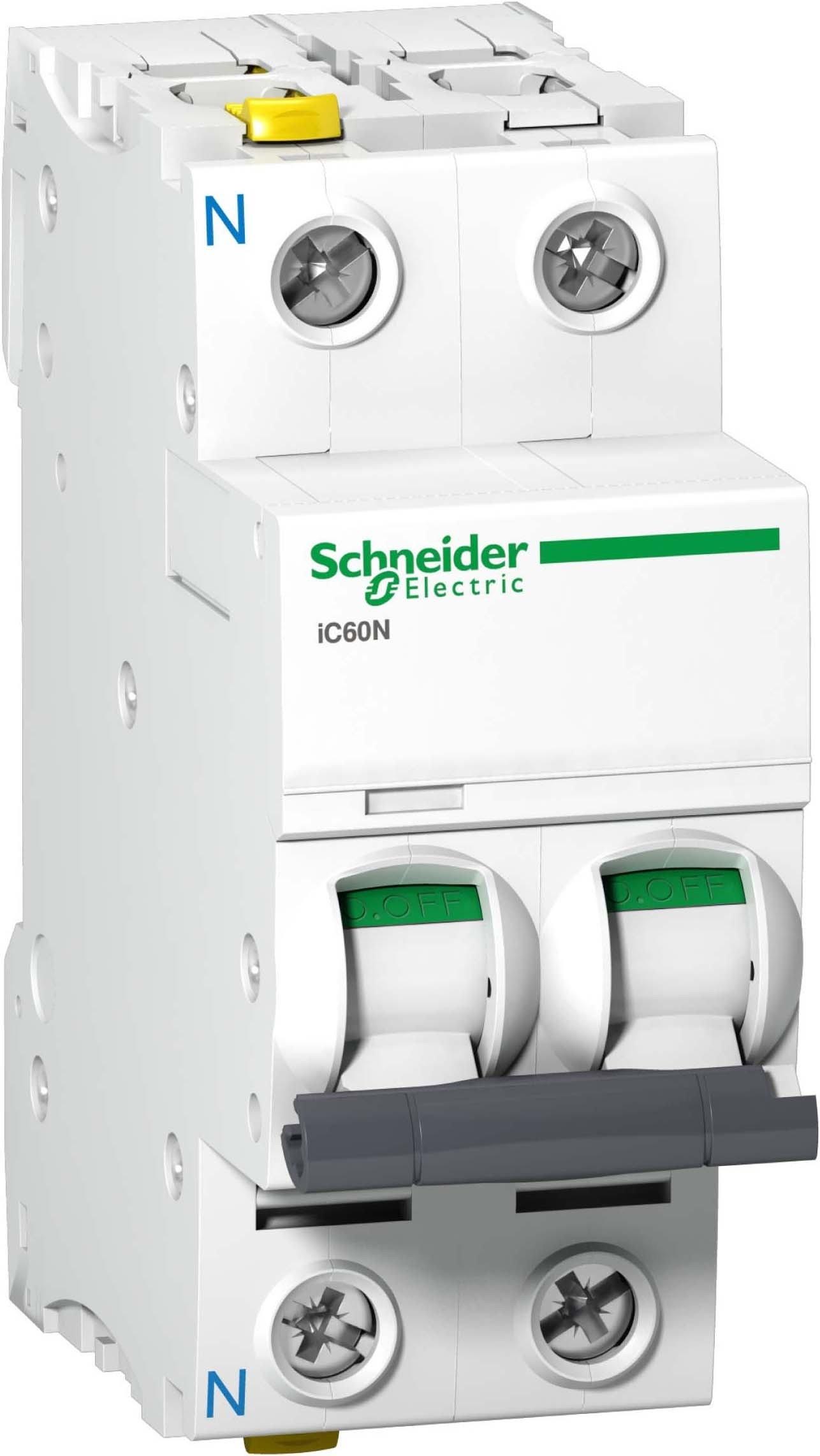 schneider circuit breaker acti9 ic60n c10 1n pole