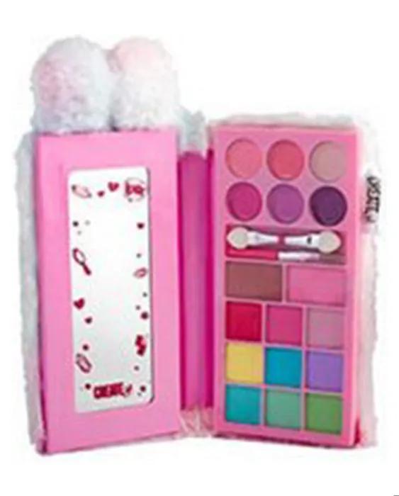 canenco makeup set fluffy magnetic closure
