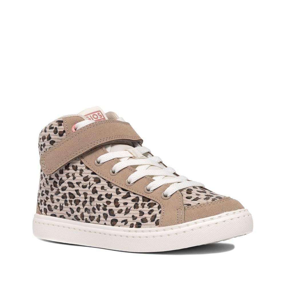gioseppo high-top sneakers kilkeny animal print beige 33 eu