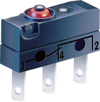 zf microswitch dc2c-l1aa 250v ac 10a 1 pc