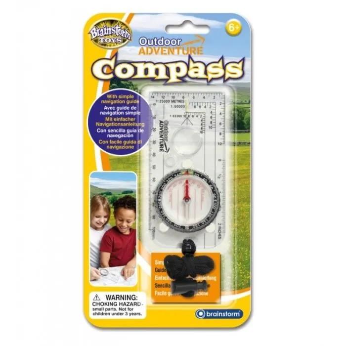 brainstorm toys compass outdoor adventure 125x60mm
