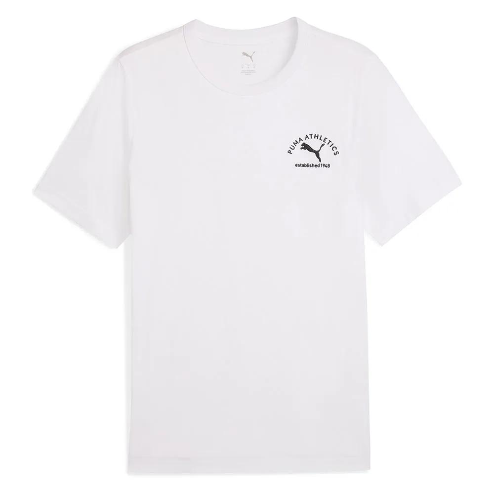 puma t-shirt class graphic white s