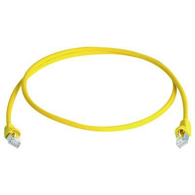 telegärtner patch cable cat 5e 7.5m yellow