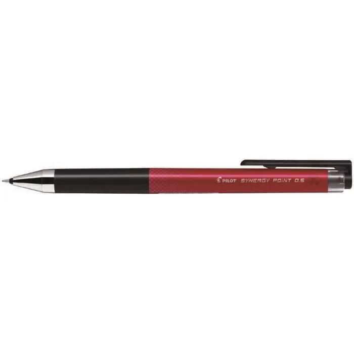 pilot rollerball pen synergy point 0.5mm red