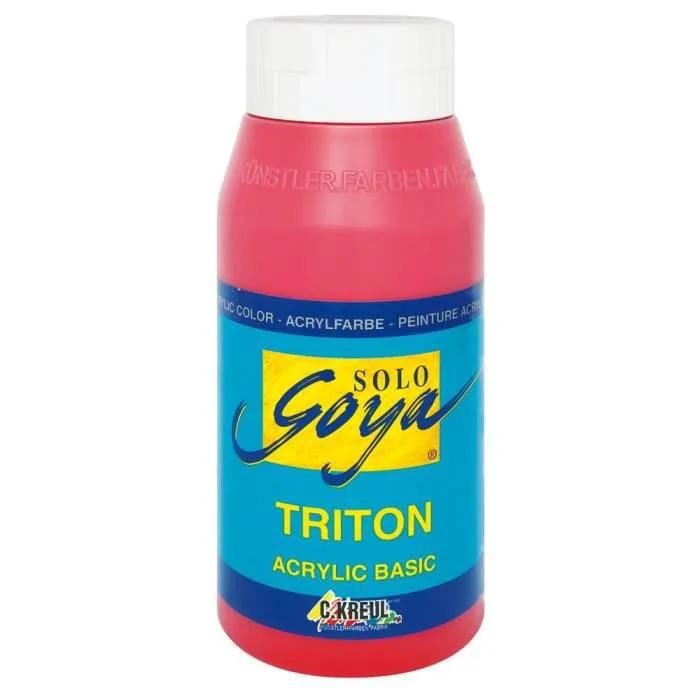 kreul acrylic paint solo goya triton genuine red 750 ml