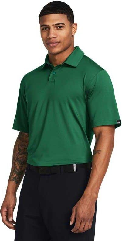 under armour polo shirt tee to green lb short sleeve green l