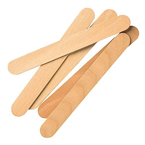 naturestar wooden spatula birch smooth 100 pack
