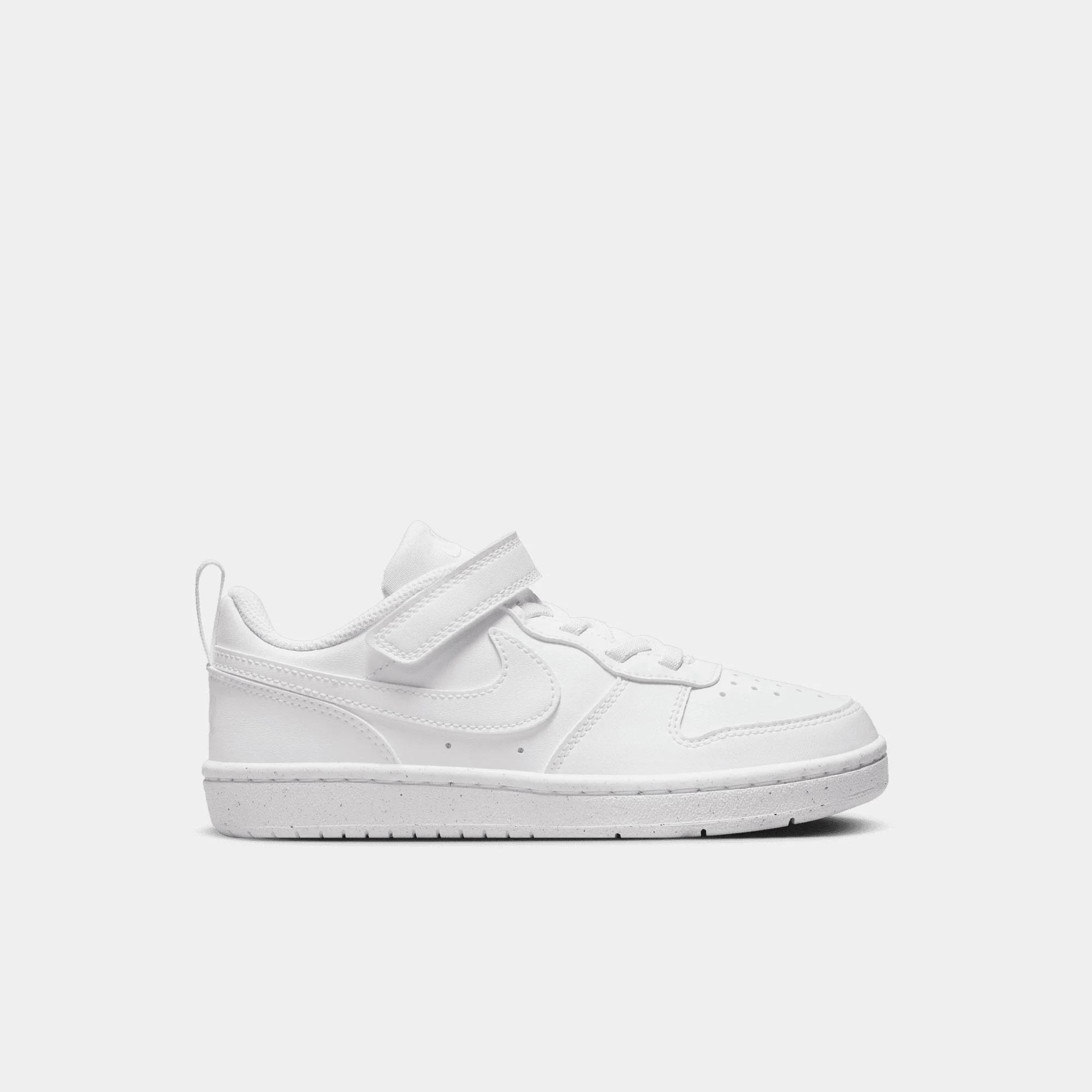 nike sneakers court borough low recraft ps white 10.5c