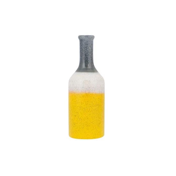 beliani decorative vase larnaca multicolor 36cm