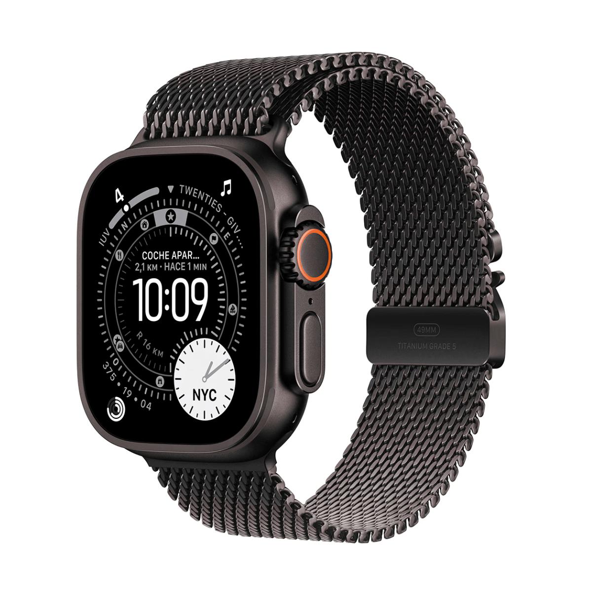 apple smartwatch ultra 3 gps cellular 49mm black titanium