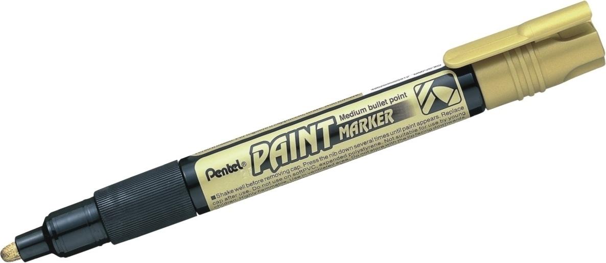 pentel permanent paint marker mmp10 gold 12 pack